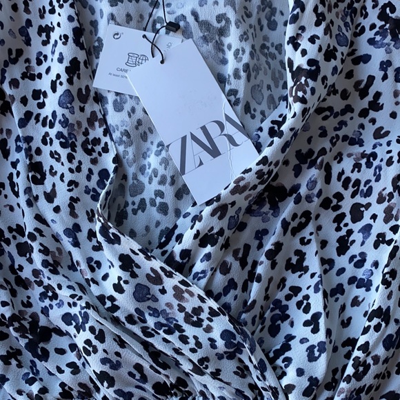 Printed Mini Dress Size S NWT - Picture 8 of 9